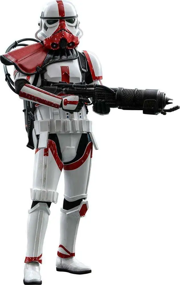 Star Wars The Mandalorian Incinerator Stormtrooper Collectible Figure