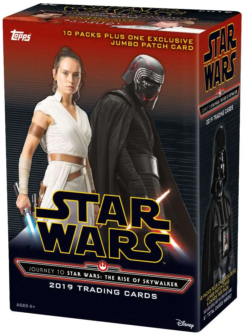 The Last Jedi EXCLUSIVE Blaster Box-HIT Pack! 2017 Topps Journey to Star Wars 