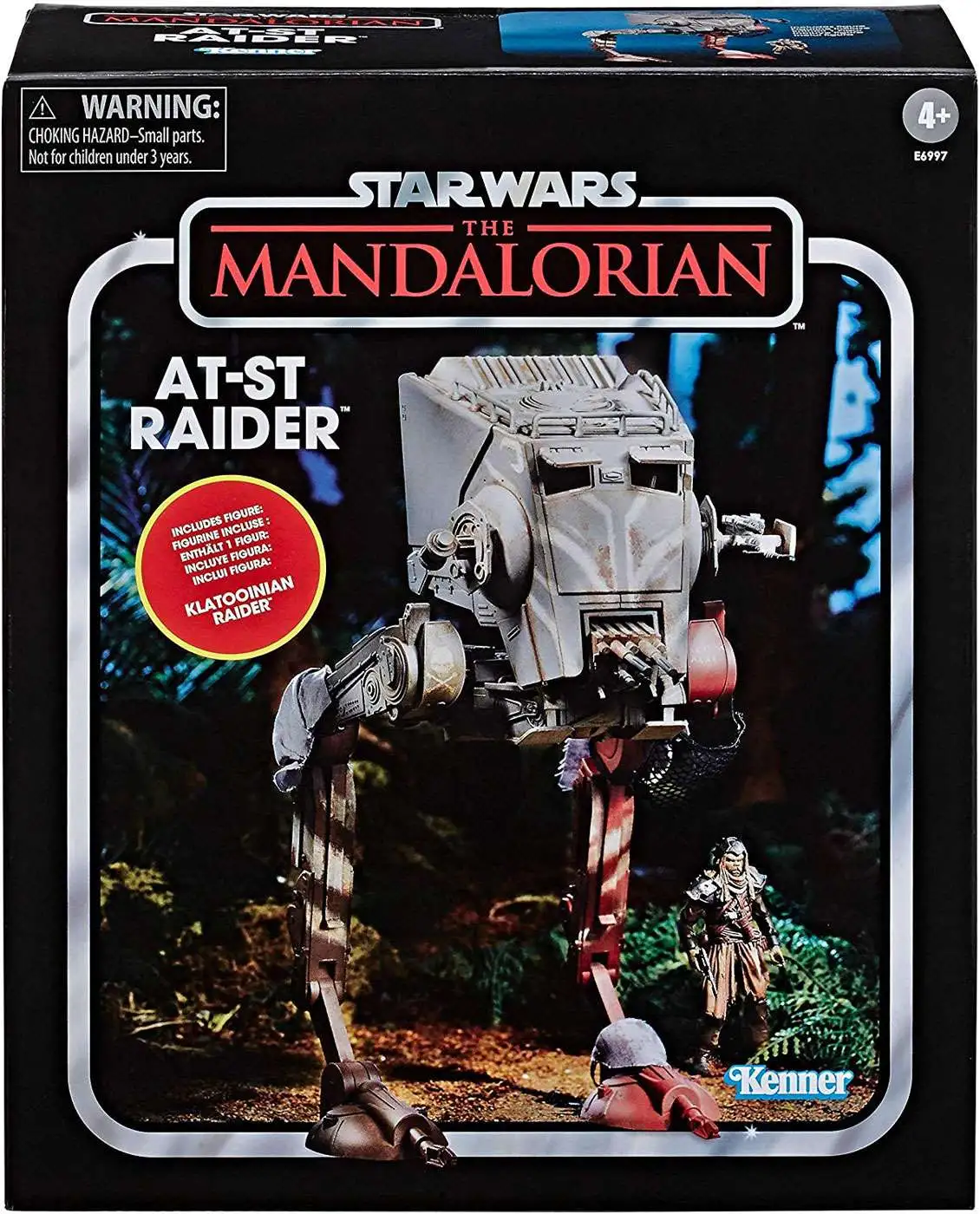 Star Wars The Mandalorian Vintage Collection AT ST Raider 3.75 Action Figure Vehicle Hasbro ToyWiz