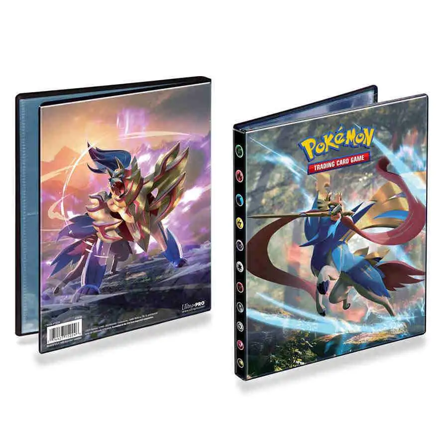 Ultra Pro Pokemon Trading Card Game Sword & Shield 4-Pocket Portfolio