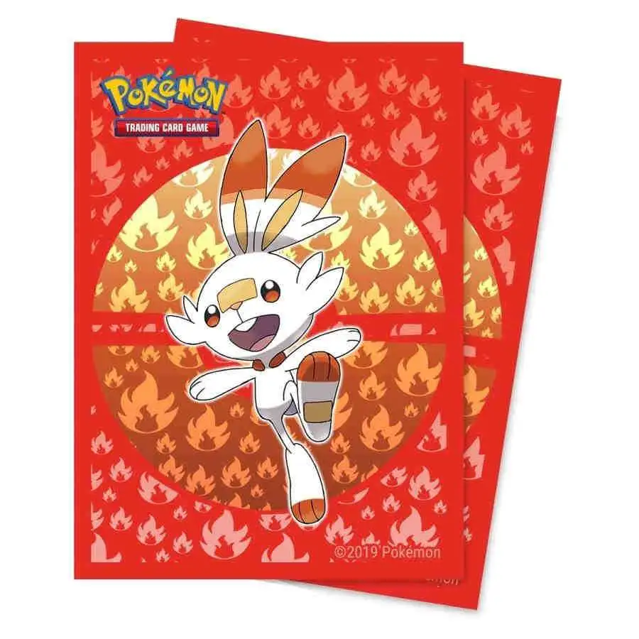 Ultra Pro Pokemon TCG 65 Count Galar Grookey Card Deck Protector Sleeves for sale online 