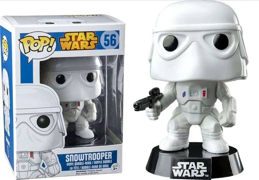 Funko POP! Star Wars Snowtrooper Exclusive Vinyl Bobble Head #56 [Damaged Package]