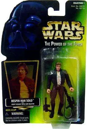 Star Wars The Empire Strikes Back Power of the Force POTF Collection 1 Han Solo Action Figure [Bespin ]