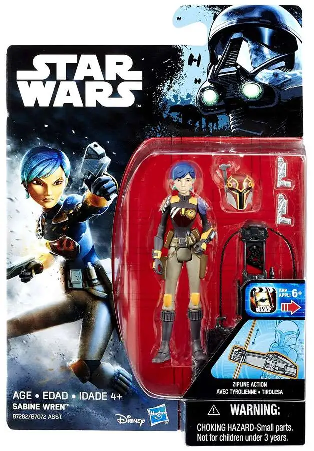Star Wars Rebels Sabine Wren Action Figure [Zipline Action]