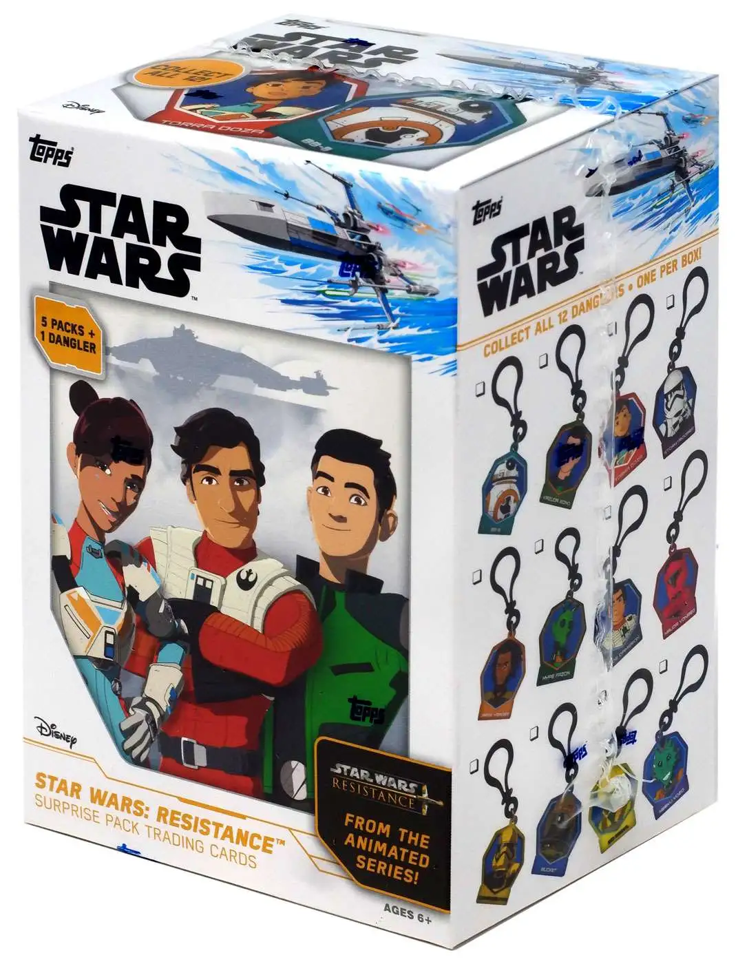 2019 Topps Star Wars Resistance Sealed 16 Box BLASTER CASE from Animated Series 