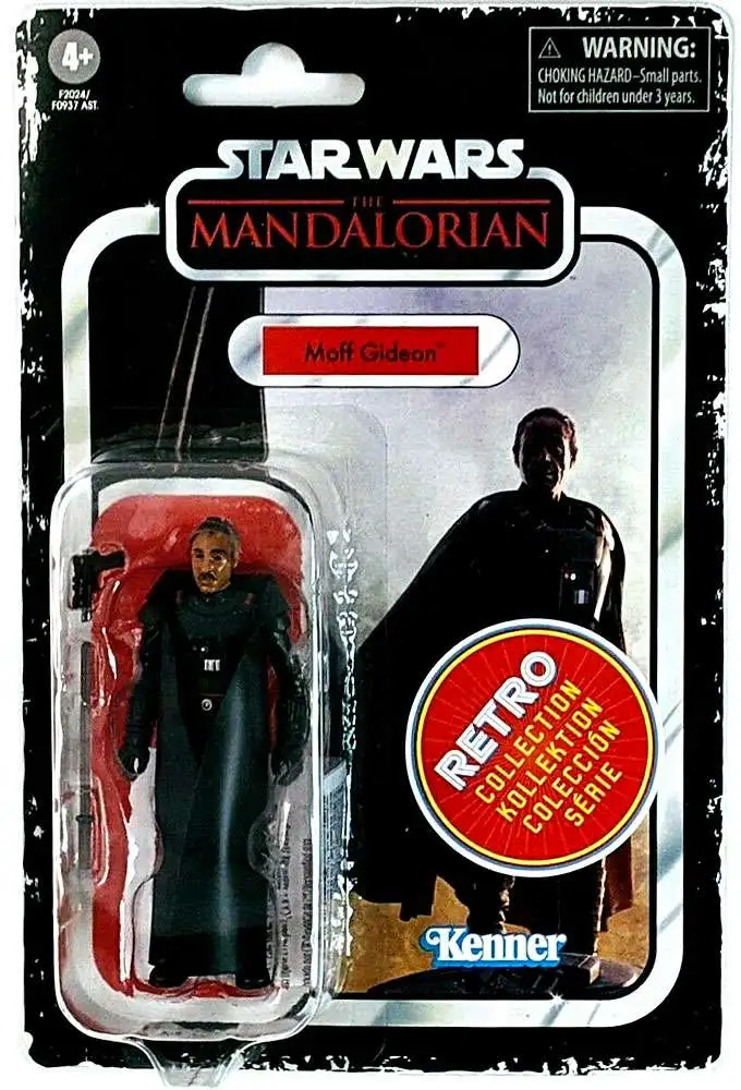 Star Wars The Mandalorian Retro Collection Series 3 Moff Gideon Action Figure