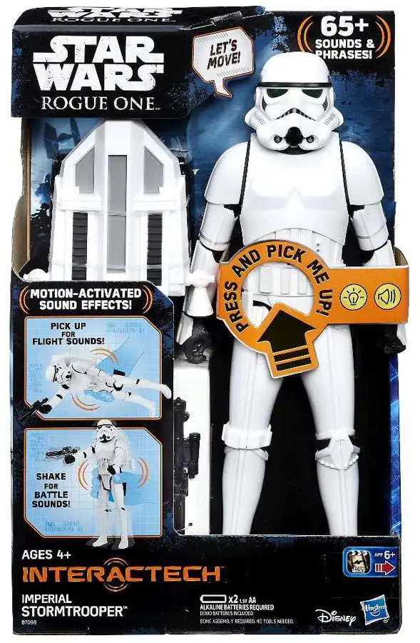 DISNEY HASBRO STARWARS ROGUE ONE IMPERIAL STORMTROOPER COLLECTIBLE FIGURE 12IN 
