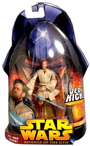 Star Wars Revenge of the Sith 2005 Obi-Wan Kenobi Action Figure #27