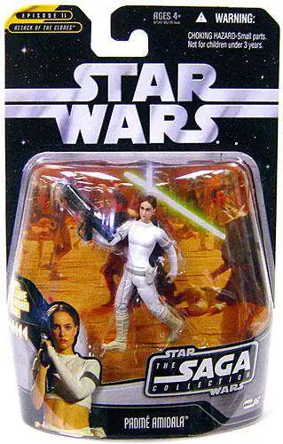 Details about   3.75'' Star Wars Attack of the Clones Padme Amidala Action Figures w/Lightsaber 