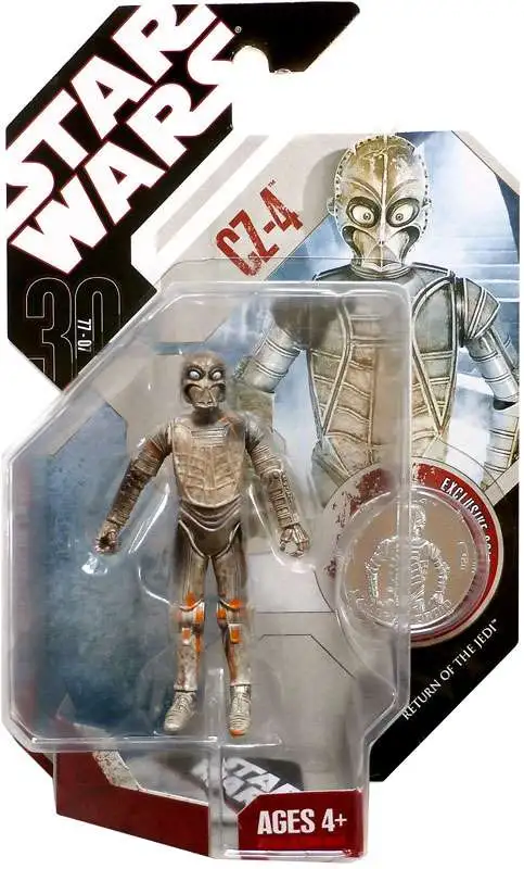 Star Wars Return of the Jedi 2007 30th Anniversary Wave 4 CZ-4 Action Figure #26 [Jabba Palace Droid]
