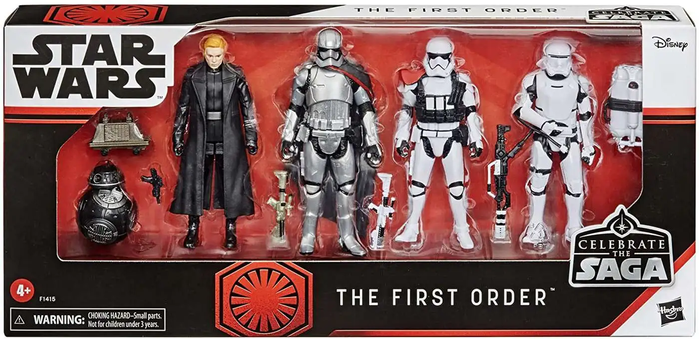 Star Wars Celebrate the Saga The First Order Action Figure 5-Pack  [Flametrooper, Captain Phasma, General Hux & First Order Trooper Officer]