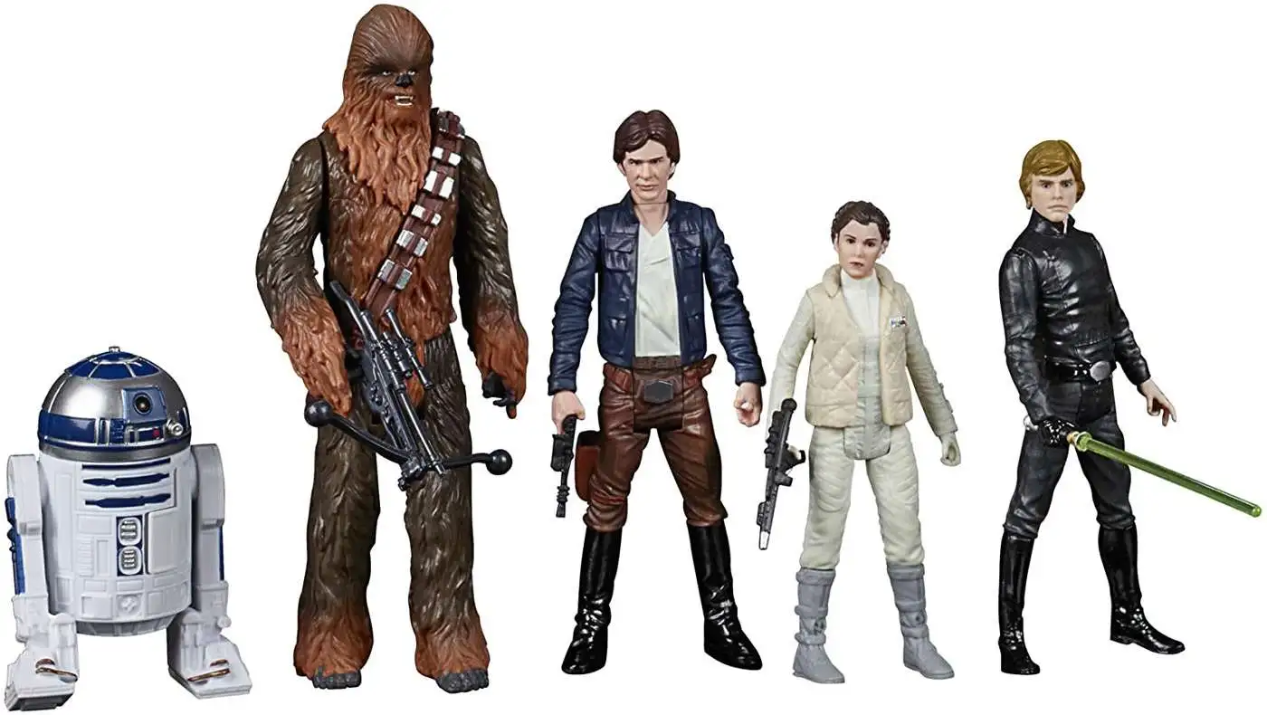 Star Wars Celebrate the Saga Rebel Alliance Exclusive Action Figure 5-Pack [R2-D2, Han Solo, Princess Leia, Chewbacca & Luke Skywalker]