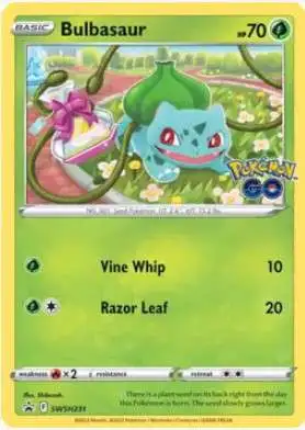 Trading Card Game Pokemon GO Promo Bulbasaur SWSH231