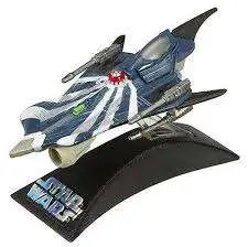 Star Wars The Clone Wars Titanium Series 2006 Anakin's Modified Jedi Starfighter Diecast Vehicle