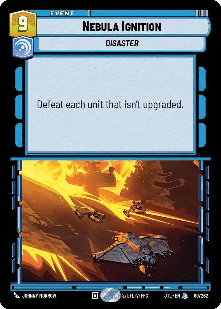 Star Wars: Unlimited Trading Card Game Jump to Lightspeed Legendary Nebula Ignition #080