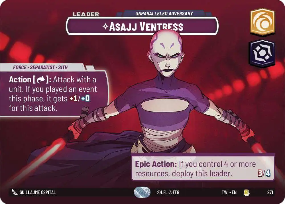 Star Wars Unlimited Trading Card Game Twilight of the