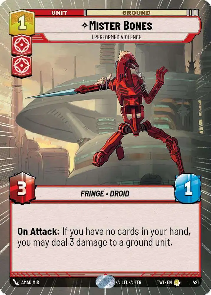 Mister bones white christmas