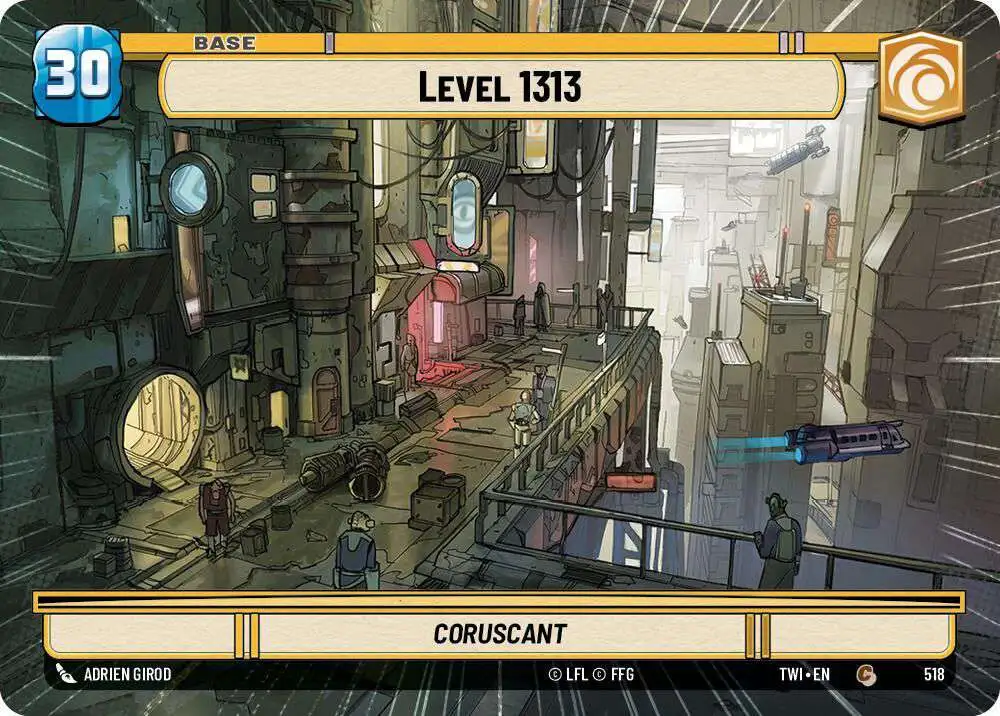 Star Wars: Unlimited Trading Card Game Twilight of the Republic Common Level 1313 // Clone Trooper #518 // T04 [Hyperspace FOIL]