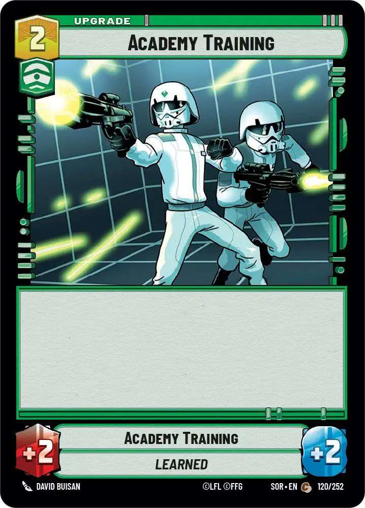 Star Wars: Unlimited Trading Card Game Spark of Rebellion Common Academy Training #120