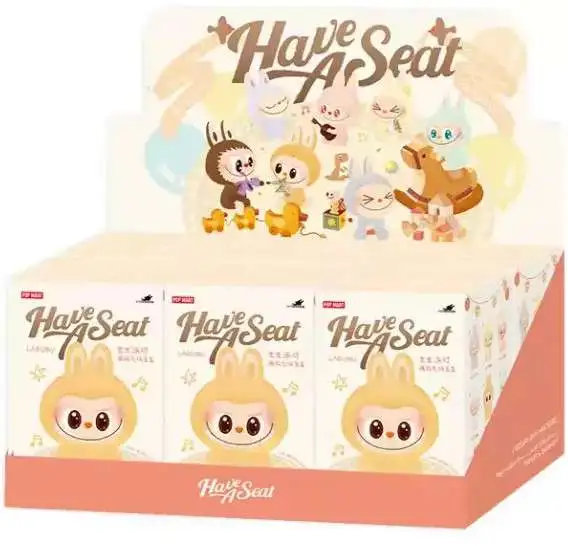 Labubu Have A Seat Mystery Plush Box [6 Packs]