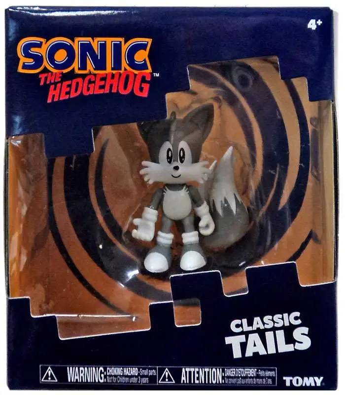 Bonecos Tomy Sonic The Hedgehog - Classic And Modern Tails With Comic Book  T22069