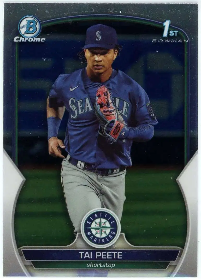 MLB Topps 2023 Bowman Draft Chrome 1st Bowman Tai Peete BDC-28