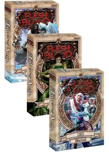 Flesh and Blood Trading Card Game Tales of Aria Lexi, Briar & Oldhim Set of 3 Blitz Decks