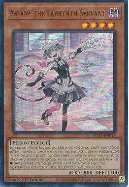 YuGiOh Tactical Masters Single Card Ultra Rare Ariane the Labrynth Servant  TAMA-EN016 - ToyWiz