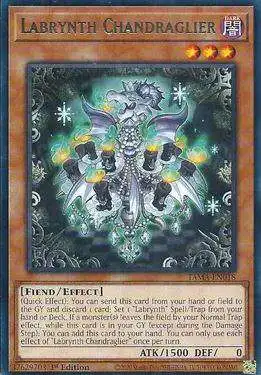 YuGiOh Tactical Masters Single Card Rare Labrynth Chandraglier