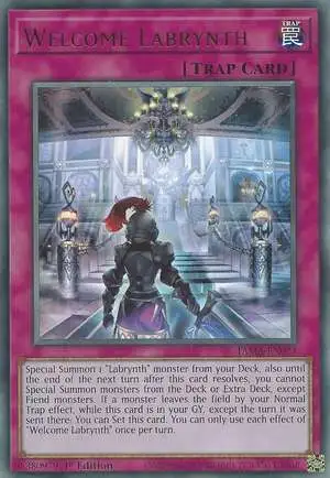 YuGiOh Tactical Masters Single Card Ultra Rare Welcome Labrynth TAMA-EN023  - ToyWiz