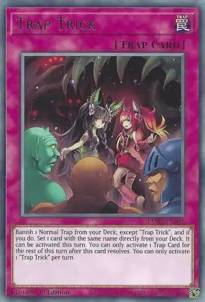 YuGiOh Tactical Masters Rare Trap Trick TAMA-EN045