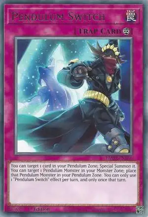 YuGiOh Tactical Masters Rare Pendulum Switch TAMA-EN060