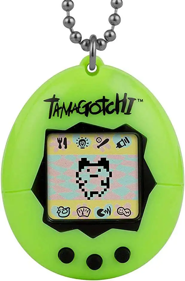 20th Anniversary Series 2 Tamagotchi Clear Green Virtual Pet Bandai 