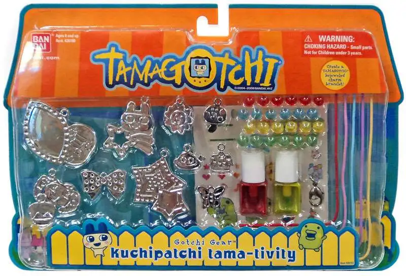 Tamagotchi Gotchi Gear Charms Gozarutchi Accessory Set NEW IN BOX 