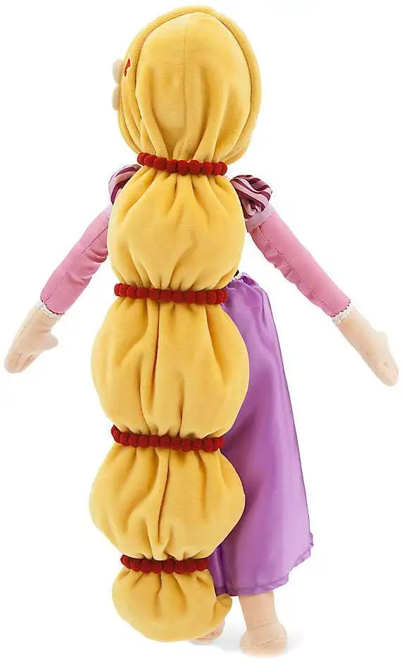 Tangled the Series Rapunzel Stuffed Plush Doll Disney Store 18”