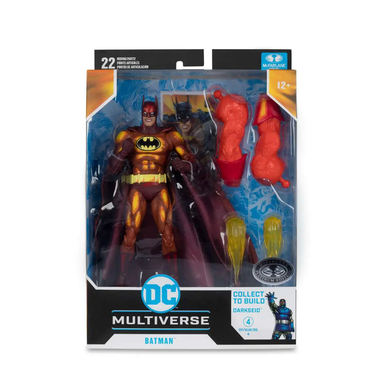 DC Multiverse Build A Action Figure Wally West (Speed Metal) 18 cm