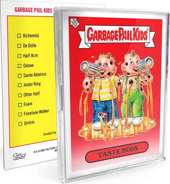 Garbage Pail Kids Topps 2022 Taste Buds Series 1 Pack 10 Cards