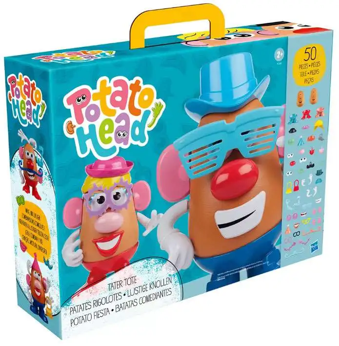 Mr. Potato Head Tater Tote Playset 50 Pieces Hasbro Toys - ToyWiz
