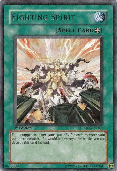 YuGiOh The Duelist Genesis Rare Fighting Spirit TDGS-EN045