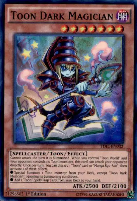 YuGiOh The Dark Illusion Super Rare Toon Dark Magician TDIL-EN032