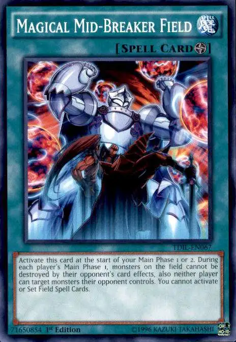 YuGiOh The Dark Illusion Common Magical Mid-Breaker Field TDIL-EN067