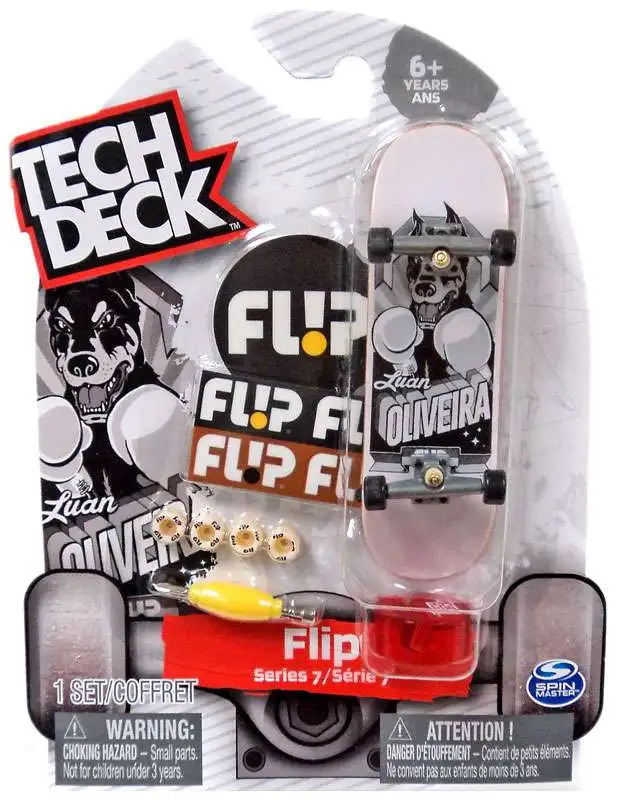 Details about   TECK DECK 96MM FLIP LUAN OLIVEIRA SERIES 5 FINGERBOARD RARE SEALED PACKAGE A2 