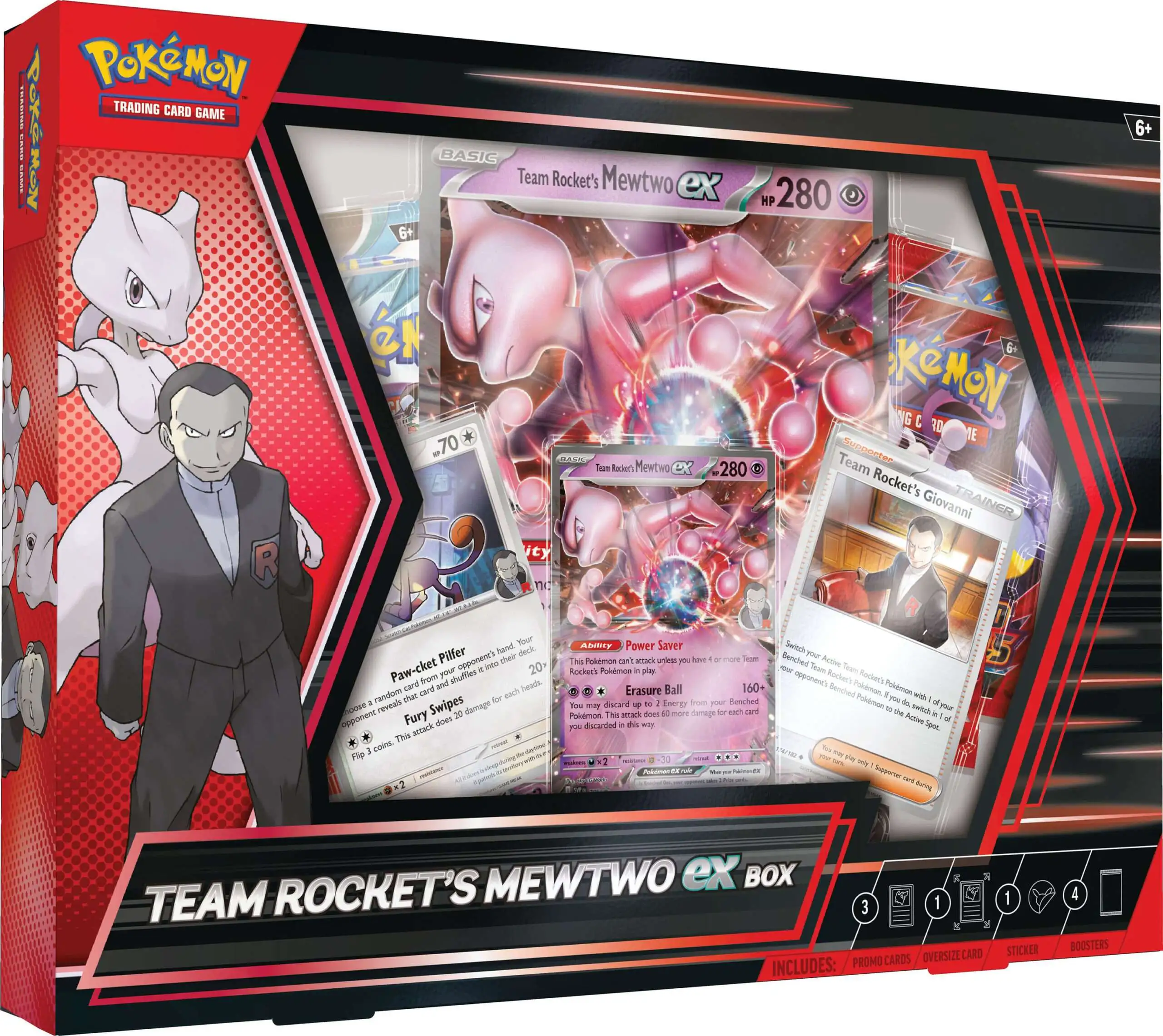 大人気新作 Rivals Destined Violet Scarlet Pokemon Team Mewtwo Rockets ポケモンカードゲーム
