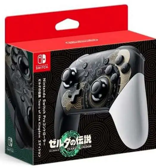 Nintendo The Legend of Zelda Tears of the Kingdom Edition Switch Pro Controller Wireless Controller