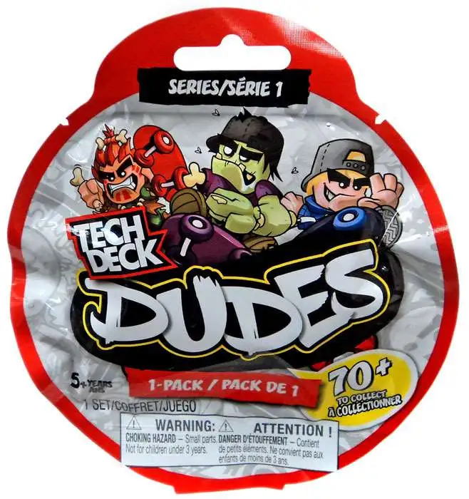 Tech Deck Dudes Series 1 Mystery Pack