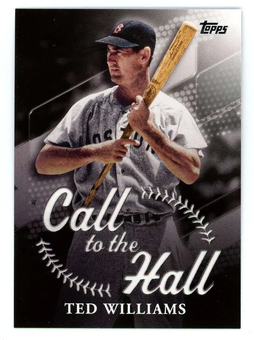 MLB 2025 Topps Series 1 Baseball Call To The Hall Ted Williams CTH-7