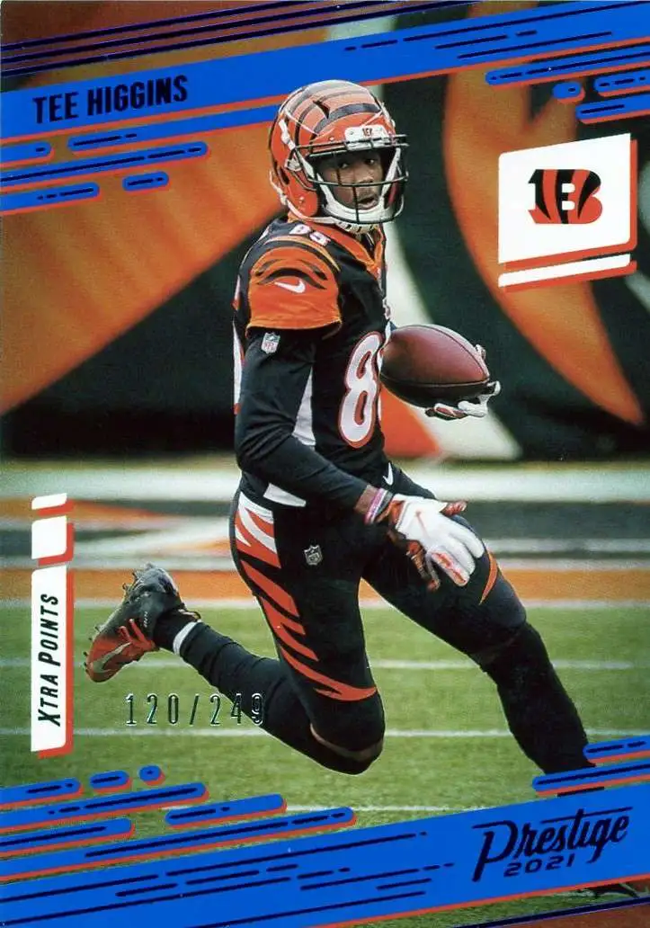 NFL 2021 Panini Prestige Tee Higgins 120249 Trading Card 70 Xtra