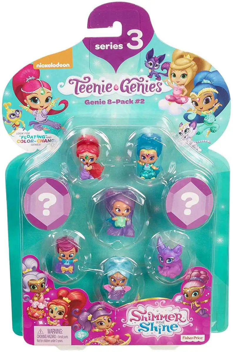 Fisher Price Shimmer & Shine Series 3 Teenie Genies 8-Pack [#2]