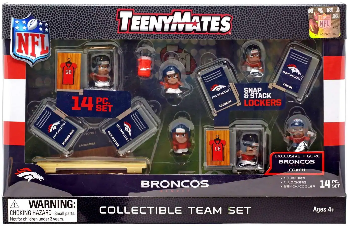 NFL Denver Broncos Collectible Team Set