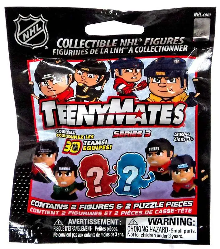 NHL TeenyMates Hockey Series 3 Mystery Pack [2 RANDOM Figures]